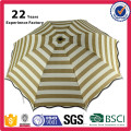 Cadeaux promotionnels de mode impression nouvelle conception en gros marine soleil pliant rayé parasol commercial parapluie
